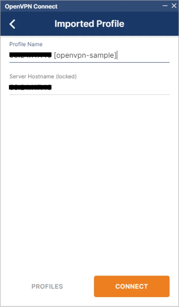 OpenVPN 연결 성공 화면 - VPN 네트워크 연결 상태