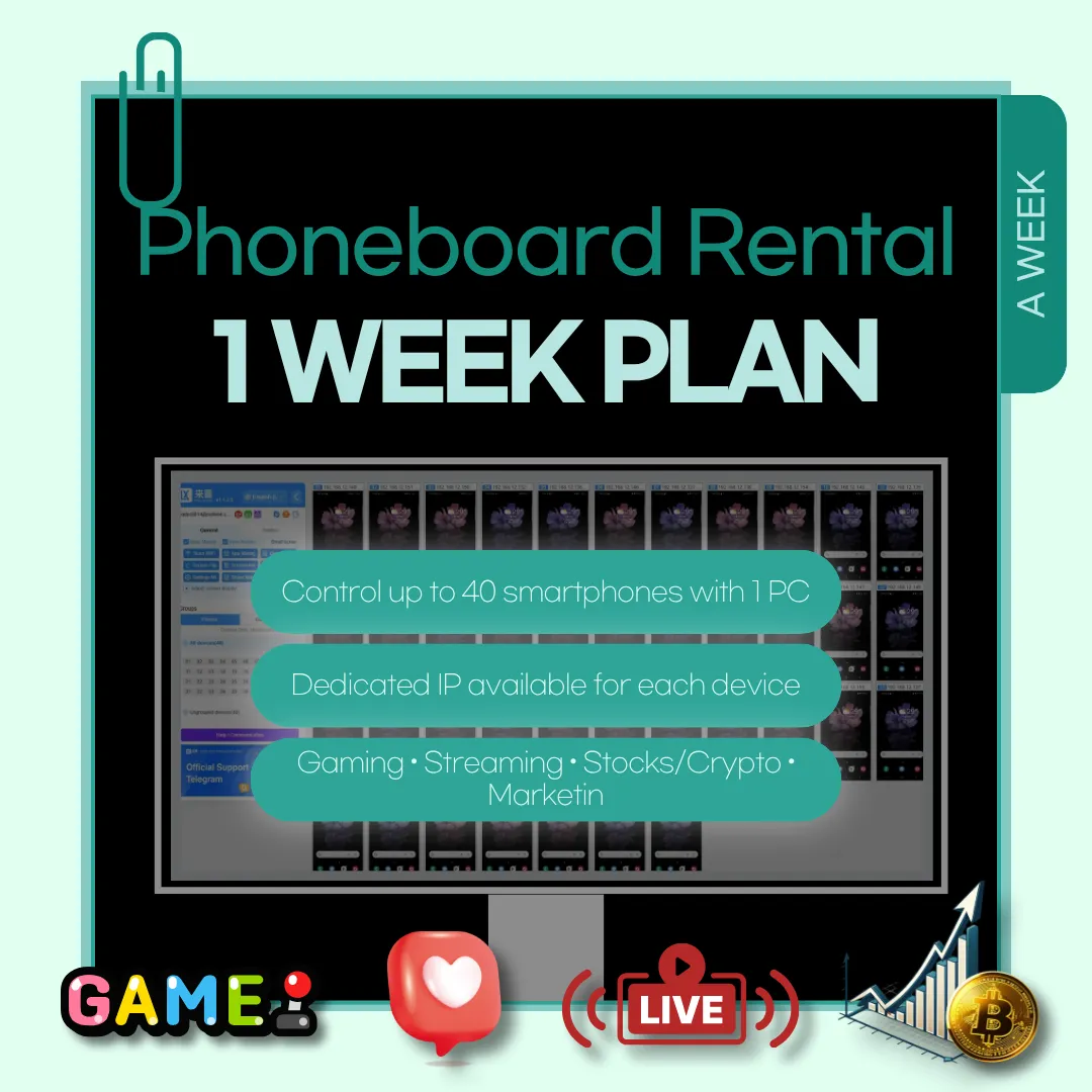 Phone Board Rental